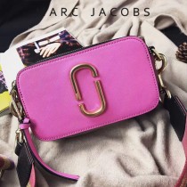 Marc Jacobs-001-3 宋佳趙麗穎同款Snapshot撞色復古金屬雙J扣D扣全新電鍍Logo相機包