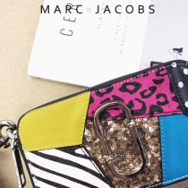 Marc Jacobs-001 宋佳趙麗穎同款Snapshot撞色復古金屬雙J扣D扣全新電鍍Logo相機包