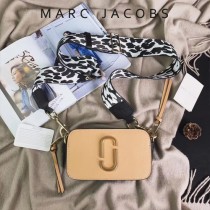 Marc Jacobs-001-8 宋佳趙麗穎同款Snapshot撞色復古金屬雙J扣D扣全新電鍍Logo相機包