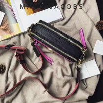 Marc Jacobs-001-3 宋佳趙麗穎同款Snapshot撞色復古金屬雙J扣D扣全新電鍍Logo相機包