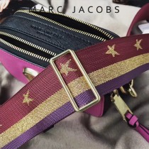 Marc Jacobs-001-3 宋佳趙麗穎同款Snapshot撞色復古金屬雙J扣D扣全新電鍍Logo相機包