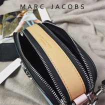 Marc Jacobs-001-7 宋佳趙麗穎同款Snapshot撞色復古金屬雙J扣D扣全新電鍍Logo相機包