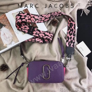 Marc Jacobs-001-4 宋佳趙麗穎同款Snapshot撞色復古金屬雙J扣D扣全新電鍍Logo相機包