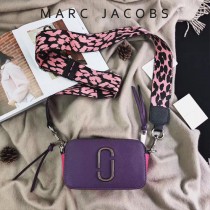 Marc Jacobs-001-4 宋佳趙麗穎同款Snapshot撞色復古金屬雙J扣D扣全新電鍍Logo相機包