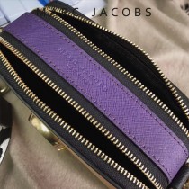 Marc Jacobs-001-8 宋佳趙麗穎同款Snapshot撞色復古金屬雙J扣D扣全新電鍍Logo相機包