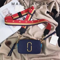 Marc Jacobs-001-9 宋佳趙麗穎同款Snapshot撞色復古金屬雙J扣D扣全新電鍍Logo相機包