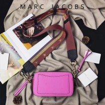 Marc Jacobs-001-3 宋佳趙麗穎同款Snapshot撞色復古金屬雙J扣D扣全新電鍍Logo相機包