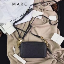 Marc Jacobs-001-12 宋佳趙麗穎同款Snapshot撞色復古金屬雙J扣D扣全新電鍍Logo相機包