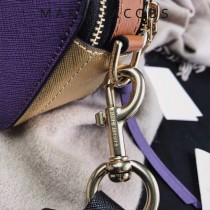 Marc Jacobs-001-16 宋佳趙麗穎同款Snapshot撞色復古金屬雙J扣D扣全新電鍍Logo相機包
