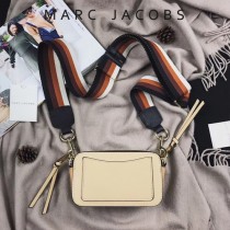 Marc Jacobs-001-20 宋佳趙麗穎同款Snapshot撞色復古金屬雙J扣D扣全新電鍍Logo相機包