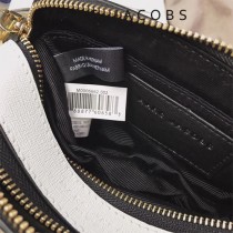 Marc Jacobs-001-24 宋佳趙麗穎同款Snapshot撞色復古金屬雙J扣D扣全新電鍍Logo相機包