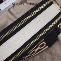 Marc Jacobs-001-22 宋佳趙麗穎同款Snapshot撞色復古金屬雙J扣D扣全新電鍍Logo相機包