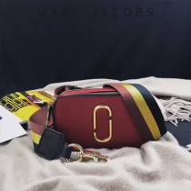 Marc Jacobs-001-19 宋佳趙麗穎同款Snapshot撞色復古金屬雙J扣D扣全新電鍍Logo相機包