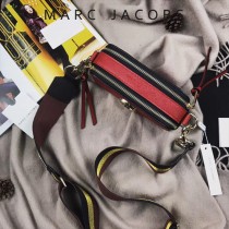 Marc Jacobs-001-19 宋佳趙麗穎同款Snapshot撞色復古金屬雙J扣D扣全新電鍍Logo相機包