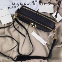 Marc Jacobs-001-12 宋佳趙麗穎同款Snapshot撞色復古金屬雙J扣D扣全新電鍍Logo相機包