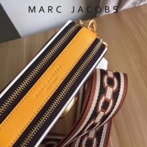 Marc Jacobs-001-27 宋佳趙麗穎同款Snapshot撞色復古金屬雙J扣D扣全新電鍍Logo相機包