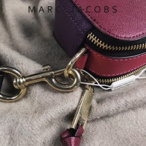 Marc Jacobs-001-17 宋佳趙麗穎同款Snapshot撞色復古金屬雙J扣D扣全新電鍍Logo相機包