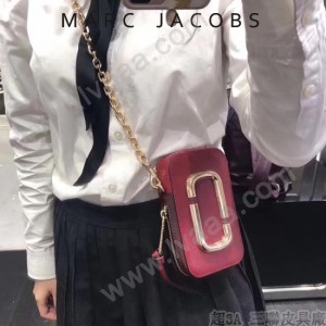 Marc Jacobs-002 秋冬新Hotshot大版金屬雙J扣吸晴豎形相機包