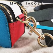 Marc Jacobs-001-23 宋佳趙麗穎同款Snapshot撞色復古金屬雙J扣D扣全新電鍍Logo相機包