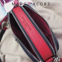 Marc Jacobs-001-13 宋佳趙麗穎同款Snapshot撞色復古金屬雙J扣D扣全新電鍍Logo相機包