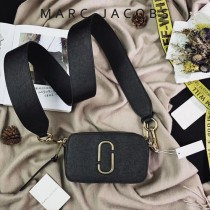 Marc Jacobs-001-25 宋佳趙麗穎同款Snapshot撞色復古金屬雙J扣D扣全新電鍍Logo相機包