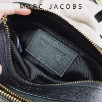 Marc Jacobs-001-25 宋佳趙麗穎同款Snapshot撞色復古金屬雙J扣D扣全新電鍍Logo相機包
