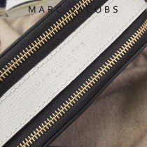 Marc Jacobs-001-24 宋佳趙麗穎同款Snapshot撞色復古金屬雙J扣D扣全新電鍍Logo相機包