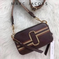 Marc Jacobs-001-27 宋佳趙麗穎同款Snapshot撞色復古金屬雙J扣D扣全新電鍍Logo相機包