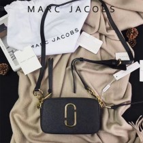 Marc Jacobs-001-12 宋佳趙麗穎同款Snapshot撞色復古金屬雙J扣D扣全新電鍍Logo相機包