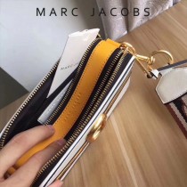 Marc Jacobs-001-27 宋佳趙麗穎同款Snapshot撞色復古金屬雙J扣D扣全新電鍍Logo相機包