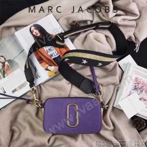 Marc Jacobs-001-16 宋佳趙麗穎同款Snapshot撞色復古金屬雙J扣D扣全新電鍍Logo相機包