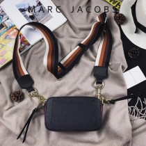 Marc Jacobs-001-21 宋佳趙麗穎同款Snapshot撞色復古金屬雙J扣D扣全新電鍍Logo相機包