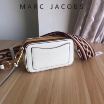 Marc Jacobs-001-27 宋佳趙麗穎同款Snapshot撞色復古金屬雙J扣D扣全新電鍍Logo相機包