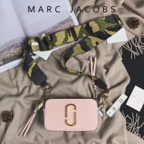 Marc Jacobs-001-18 宋佳趙麗穎同款Snapshot撞色復古金屬雙J扣D扣全新電鍍Logo相機包