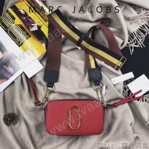 Marc Jacobs-001-19 宋佳趙麗穎同款Snapshot撞色復古金屬雙J扣D扣全新電鍍Logo相機包