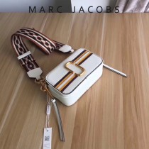 Marc Jacobs-001-27 宋佳趙麗穎同款Snapshot撞色復古金屬雙J扣D扣全新電鍍Logo相機包