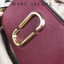Marc Jacobs-001-17 宋佳趙麗穎同款Snapshot撞色復古金屬雙J扣D扣全新電鍍Logo相機包