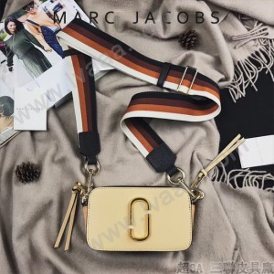 Marc Jacobs-001-20 宋佳趙麗穎同款Snapshot撞色復古金屬雙J扣D扣全新電鍍Logo相機包