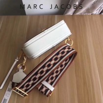 Marc Jacobs-001-27 宋佳趙麗穎同款Snapshot撞色復古金屬雙J扣D扣全新電鍍Logo相機包