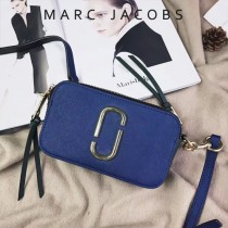 Marc Jacobs-001-14 宋佳趙麗穎同款Snapshot撞色復古金屬雙J扣D扣全新電鍍Logo相機包