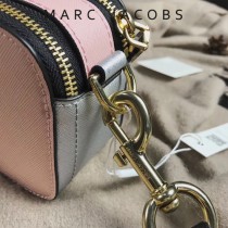 Marc Jacobs-001-18 宋佳趙麗穎同款Snapshot撞色復古金屬雙J扣D扣全新電鍍Logo相機包