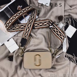 Marc Jacobs-001-22 宋佳趙麗穎同款Snapshot撞色復古金屬雙J扣D扣全新電鍍Logo相機包