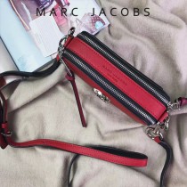 Marc Jacobs-001-13 宋佳趙麗穎同款Snapshot撞色復古金屬雙J扣D扣全新電鍍Logo相機包