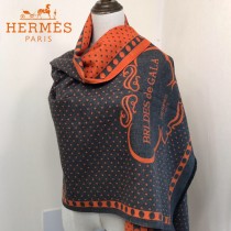 HERMES特價圍巾-0111-2 愛馬仕新款專櫃同步羊絨款雙面用圍巾披肩