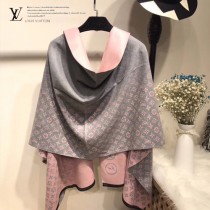LV特價圍巾-119 兩面用最新款羊絨款圍巾披肩