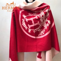 HERMES特價圍巾-1-3 愛馬仕新款專櫃同步羊絨款兩面用款圍巾披肩