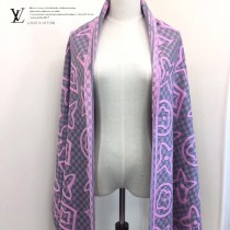 LV特價圍巾-120-3 兩面用最新款羊絨款圍巾披肩