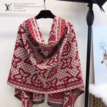 LV特價圍巾-120-2 兩面用最新款羊絨款圍巾披肩