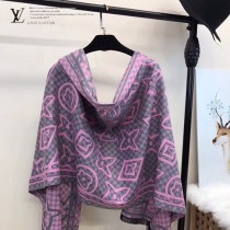 LV特價圍巾-120-3 兩面用最新款羊絨款圍巾披肩
