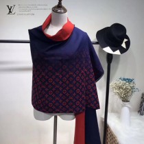 LV特價圍巾-119-2 兩面用最新款羊絨款圍巾披肩